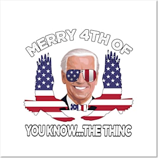 MERRY 4TH OF YOU KNOW ... THE THINC Posters and Art